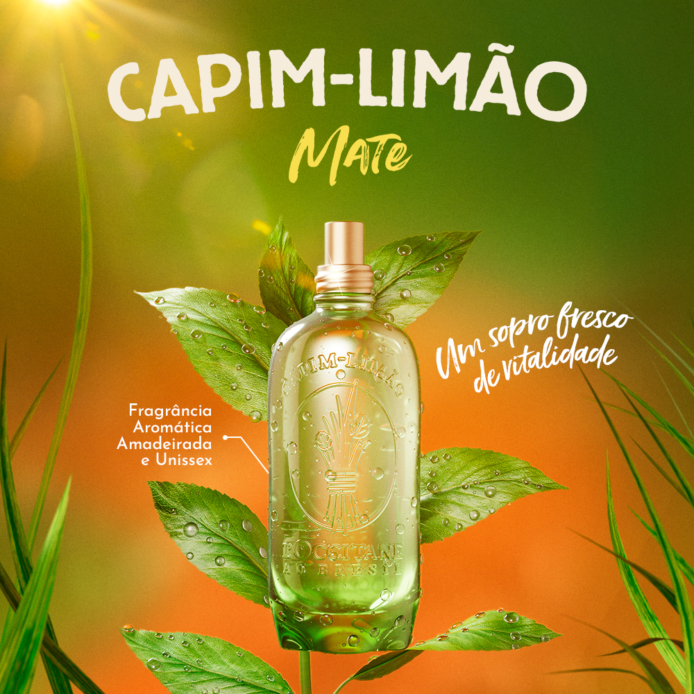 Deo Colônia Capim-Limão Mate 100ml, ,  large image number 1